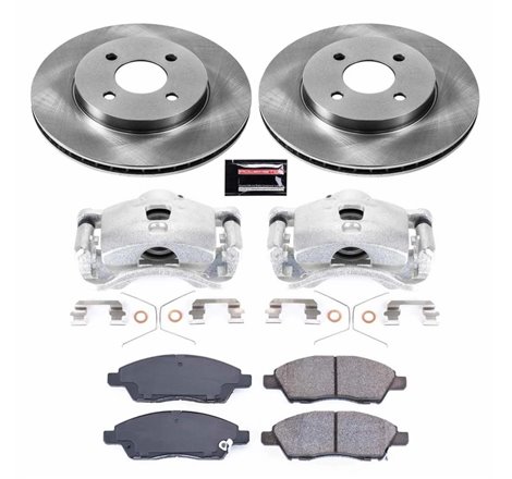 Power Stop 2012 Nissan Versa Front Autospecialty Brake Kit w/Calipers