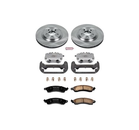 Power Stop 1999 Ford Mustang Front Autospecialty Brake Kit w/Calipers