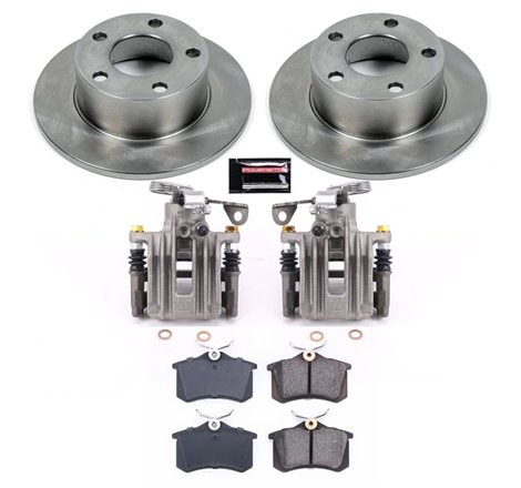 Power Stop 98-04 Audi A6 Rear Autospecialty Brake Kit w/Calipers