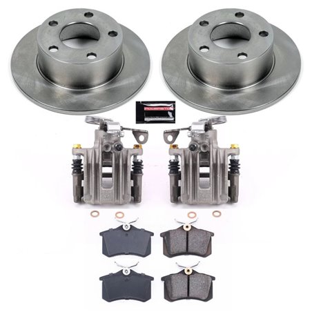 Power Stop 98-04 Audi A6 Rear Autospecialty Brake Kit w/Calipers