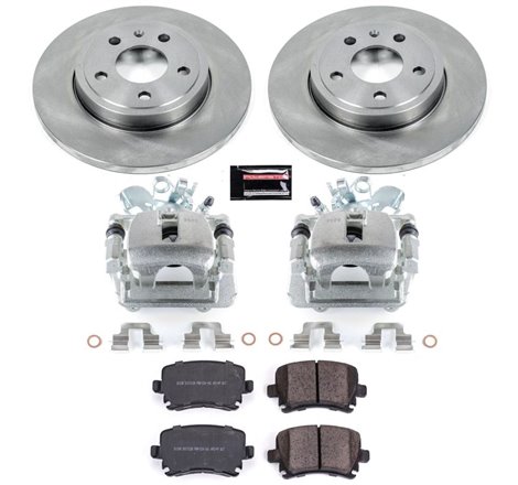 Power Stop 05-09 Audi A4 Rear Autospecialty Brake Kit w/Calipers