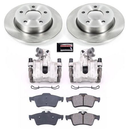 Power Stop 06-13 Mazda 3 Rear Autospecialty Brake Kit w/Calipers