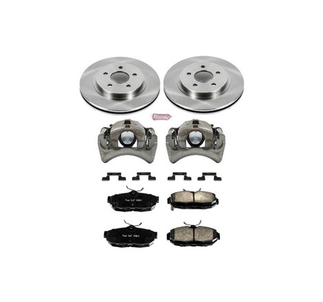 Power Stop 2012 Ford Mustang Rear Autospecialty Brake Kit w/Calipers