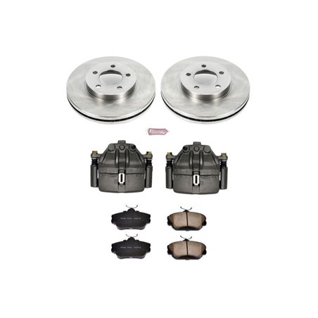 Power Stop 1995 Ford Taurus Front Autospecialty Brake Kit w/Calipers