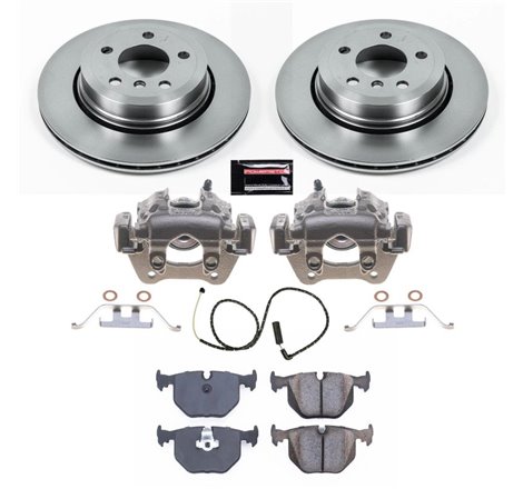 Power Stop 04-10 BMW X3 Rear Autospecialty Brake Kit w/Calipers