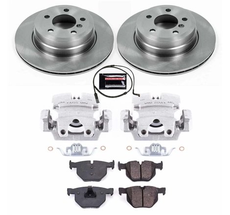 Power Stop 07-15 BMW X5 Rear Autospecialty Brake Kit w/Calipers