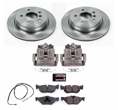 Power Stop 13-15 BMW X1 Rear Autospecialty Brake Kit w/Calipers