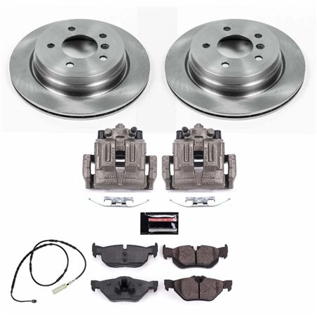 Power Stop 13-15 BMW X1 Rear Autospecialty Brake Kit w/Calipers