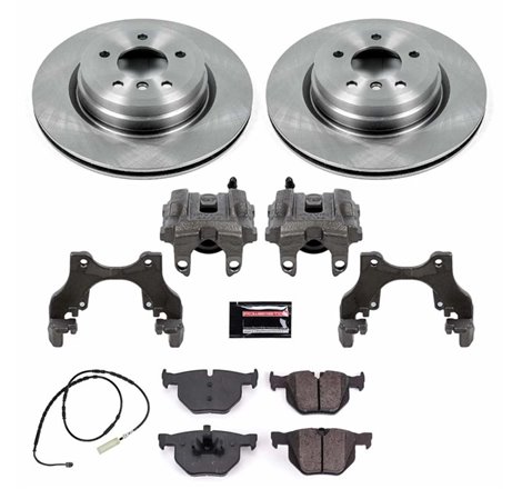 Power Stop 13-15 BMW X1 Rear Autospecialty Brake Kit w/Calipers