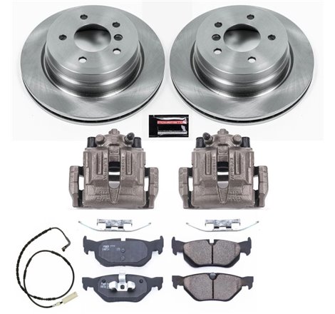 Power Stop 2006 BMW 325xi Rear Autospecialty Brake Kit w/Calipers