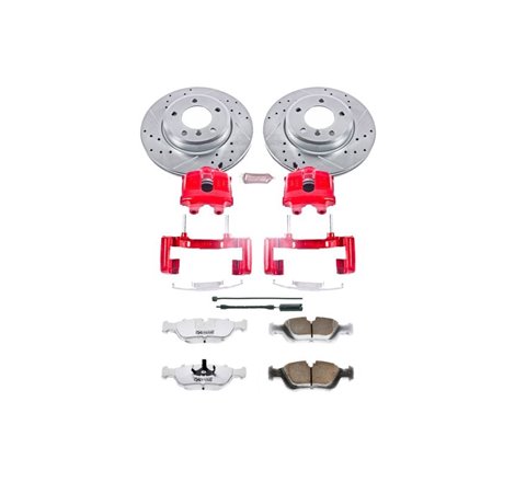 Power Stop 01-02 BMW Z3 Front Z26 Street Warrior Brake Kit w/Calipers