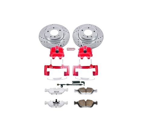 Power Stop 2000 BMW 323i Front Z26 Street Warrior Brake Kit w/Calipers