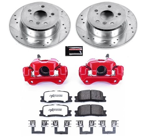 Power Stop 01-03 Toyota High Lander Rear Z36 Truck & Tow Brake Kit w/Calipers