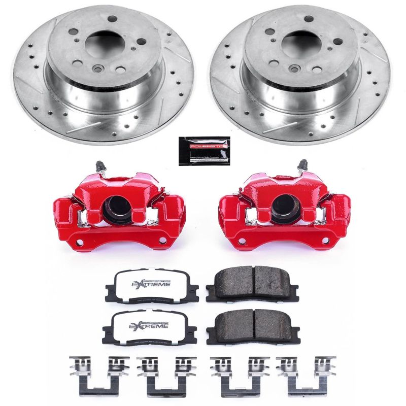 Power Stop 01-03 Toyota High Lander Rear Z36 Truck & Tow Brake Kit w/Calipers