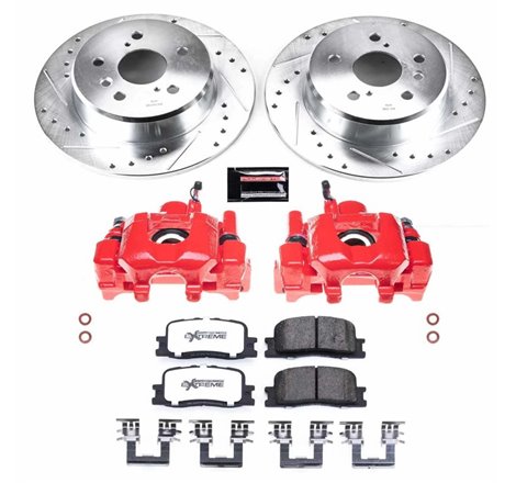 Power Stop 01-03 Toyota High Lander Rear Z36 Truck & Tow Brake Kit w/Calipers