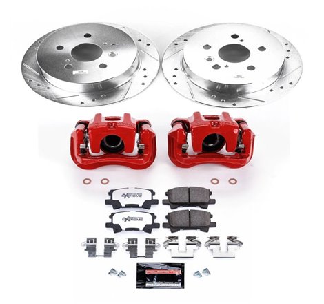 Power Stop 04-07 Toyota High Lander Rear Z36 Truck & Tow Brake Kit w/Calipers