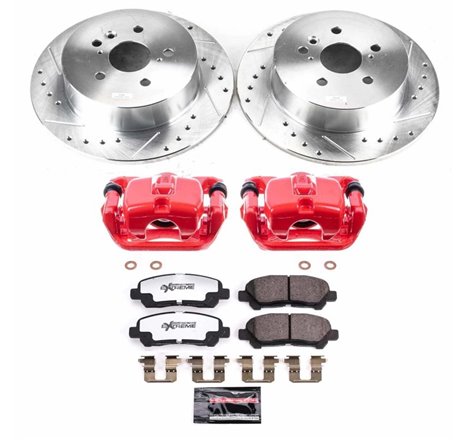 Power Stop 08-09 Toyota High Lander Rear Z36 Truck & Tow Brake Kit w/Calipers