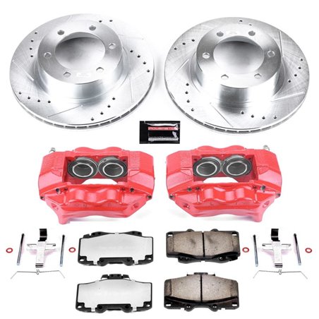 Power Stop 95-02 Toyota 4Runner Front Z36 Truck & Tow Brake Kit w/Calipers