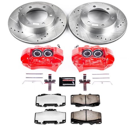 Power Stop 95-02 Toyota 4Runner Front Z36 Truck & Tow Brake Kit w/Calipers