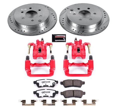 Power Stop 05-18 Nissan Frontier Rear Z36 Truck & Tow Brake Kit w/Calipers