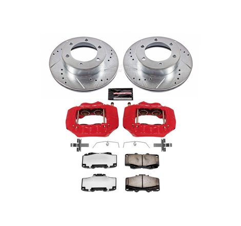 Power Stop 95-04 Toyota Tacoma Front Z36 Truck & Tow Brake Kit w/Calipers