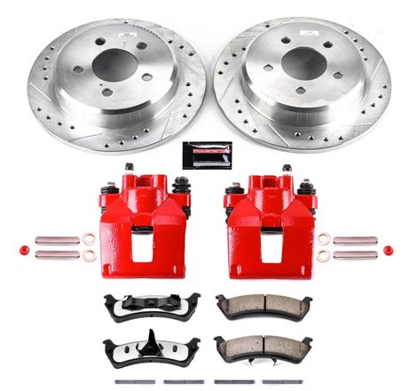 Power Stop 95-01 Ford Explorer Rear Z36 Truck & Tow Brake Kit w/Calipers