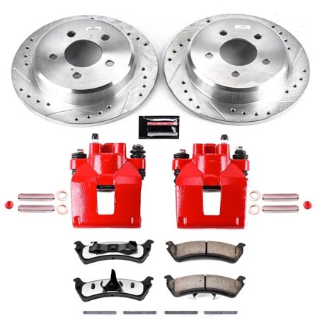 Power Stop 95-01 Ford Explorer Rear Z36 Truck & Tow Brake Kit w/Calipers