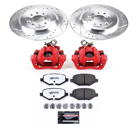 Power Stop 11-19 Ford Explorer Rear Z36 Truck & Tow Brake Kit w/Calipers