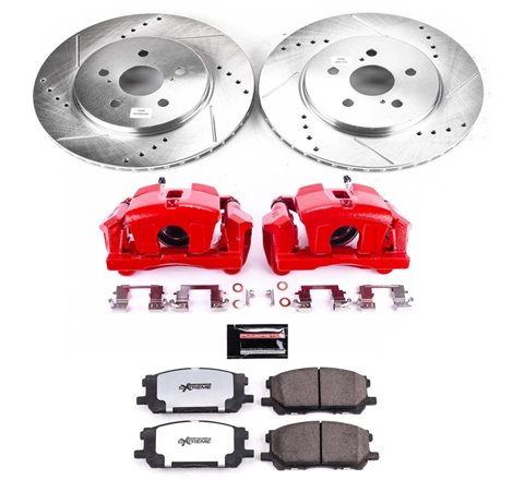 Power Stop 04-06 Lexus RX330 Front Z36 Truck & Tow Brake Kit w/Calipers