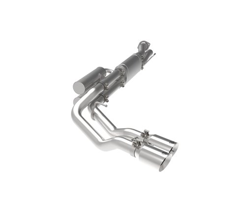 aFe Rebel Series 3in 409 SS Cat-Back Exhaust w/ Polish Tips 17-20 Ford F-250 V8 6.2L