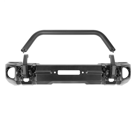 Rugged Ridge 18-20 Jeep Wrangler JL/JT Arcus Front Bumper Set w/ Overrider