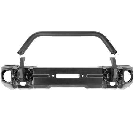 Rugged Ridge 18-20 Jeep Wrangler JL/JT Arcus Front Bumper Set w/ Overrider