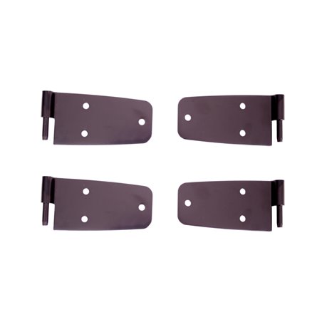 Rugged Ridge 76-86 Jeep CJ Black Door Hinge Kit