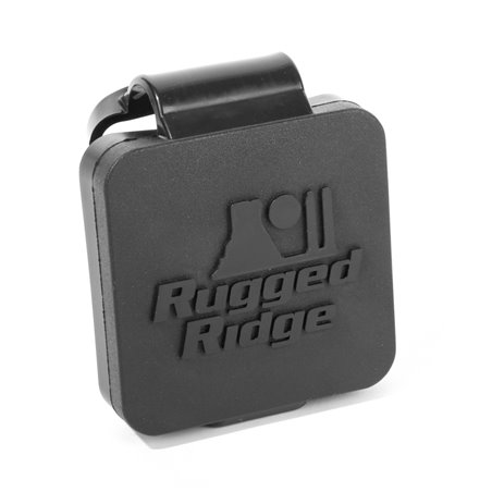 Rugged Ridge 2 Inch Hitch Plug Rugged Ridge Logo