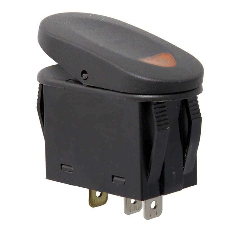 Rugged Ridge 2-Position Rocker Switch Amber