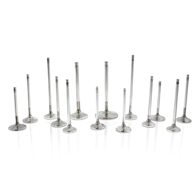 Ferrea Chevrolet BB 1.88in 11/32in 5.45in 22 Deg S-Flo LW Super Alloy Exhaust Valve - Set of 8