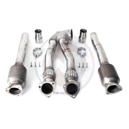 Wagner Tuning Audi TTRS 8S/RS3 8V SS304 Downpipe Kit w/Catted Pipes