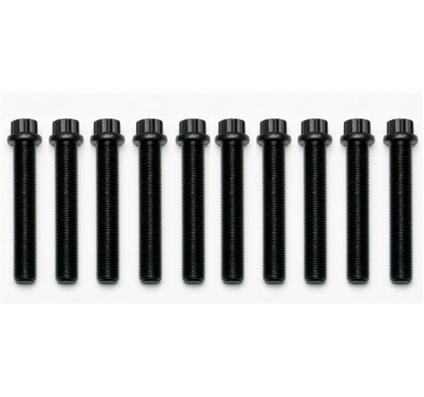 Wilwood Bolt Kit 1/2-20x3.00 LG 12 PTCS - 10 Pack Black