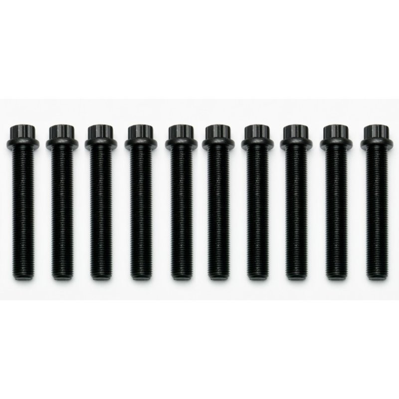 Wilwood Bolt Kit 1/2-20x3.00 LG 12 PTCS - 10 Pack Black