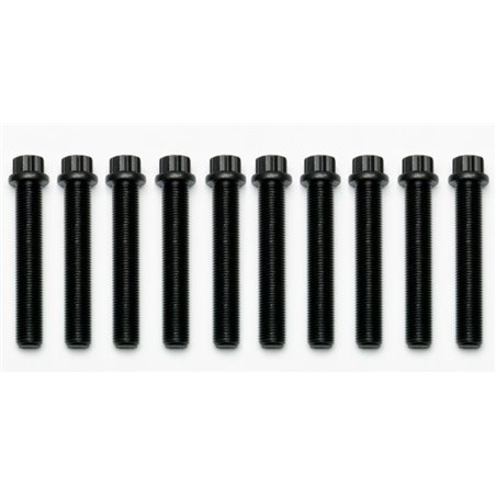 Wilwood Bolt Kit 1/2-20x3.00 LG 12 PTCS - 10 Pack Black