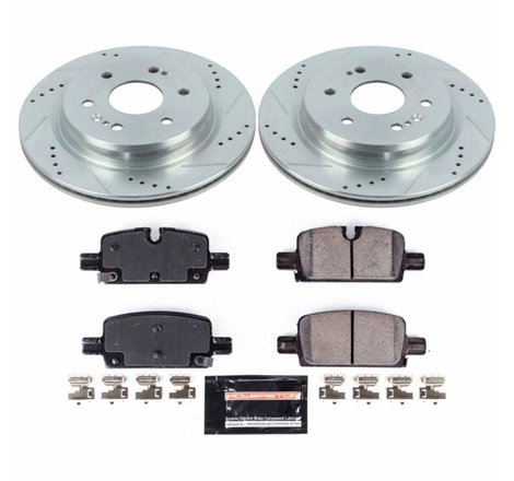 Power Stop 2019 GM 1500 Rear Z23 Evolution Sport Brake Kit