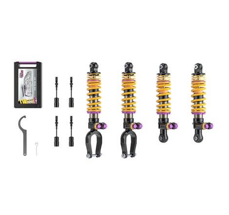 KW Coilover Kit V5 2014+ Lamborghini Huracan (Incl Spyder) w/ NoseLift / w/o Elec. Dampers