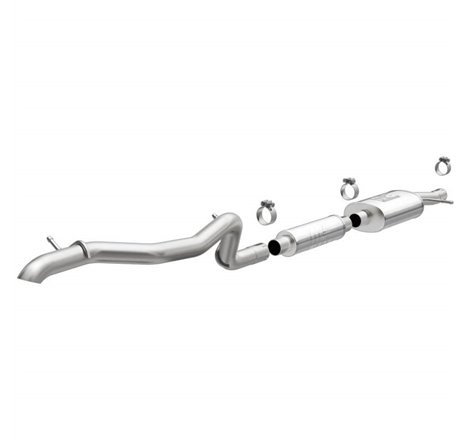 MagnaFlow 12-18 Jeep Wrangler 2.5in Overland Series Cat-Back Exhaust