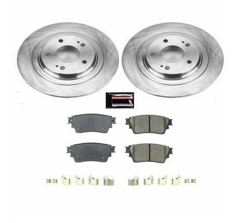 Power Stop 2018 Mitsubishi Eclipse Cross Rear Autospecialty Brake Kit