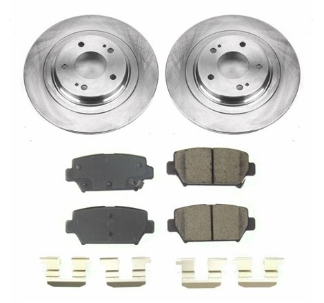 Power Stop 2018 Mitsubishi Eclipse Cross Rear Autospecialty Brake Kit