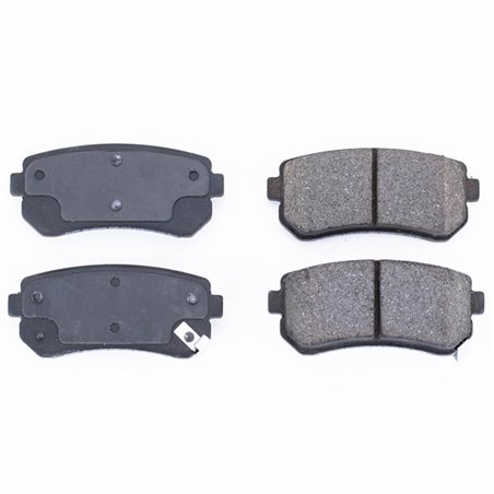 Power Stop 06-08 Hyundai Accent Rear Z16 Evolution Ceramic Brake Pads