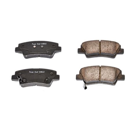 Power Stop 12-19 Hyundai Accent Rear Z16 Evolution Ceramic Brake Pads