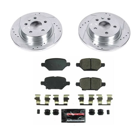 Power Stop 08-09 Mercedes-Benz C230 Rear Z16 Evolution Ceramic Brake Pads