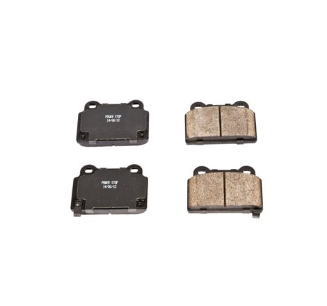 Power Stop 08-15 Mitsubishi Lancer Rear Z16 Evolution Ceramic Brake Pads