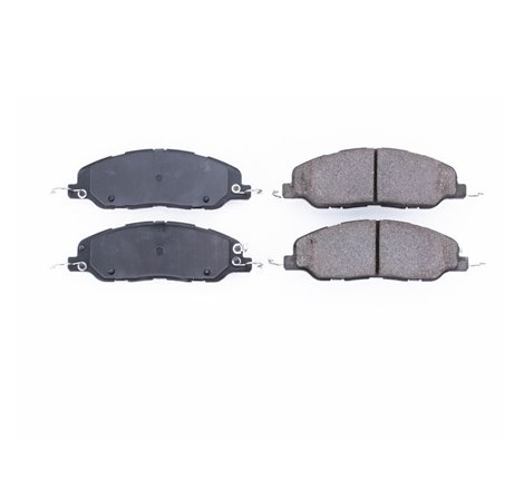 Power Stop 11-14 Ford Mustang Front Z16 Evolution Ceramic Brake Pads